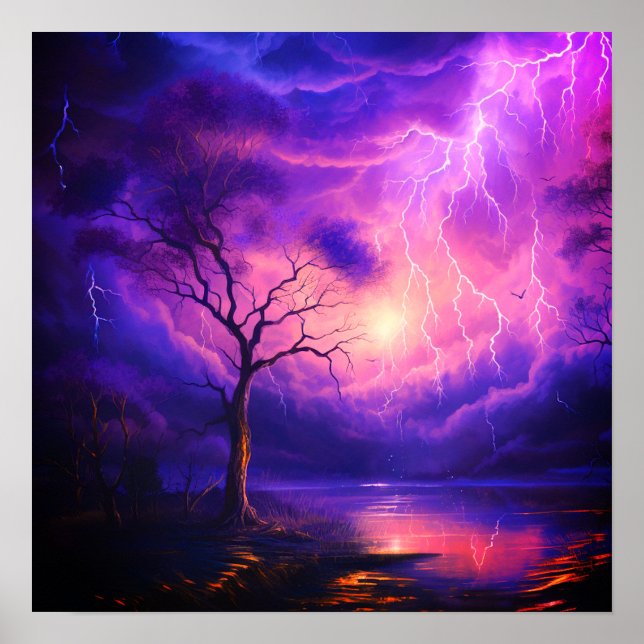 Poster Relâmpago (Frente)