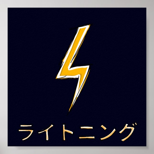 Poster Relâmpago (Frente)