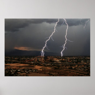 Pôster Relâmpago de Tucson