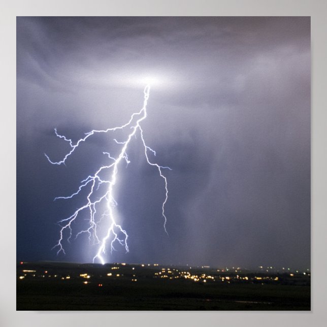 Poster Relâmpago Idaho (Frente)