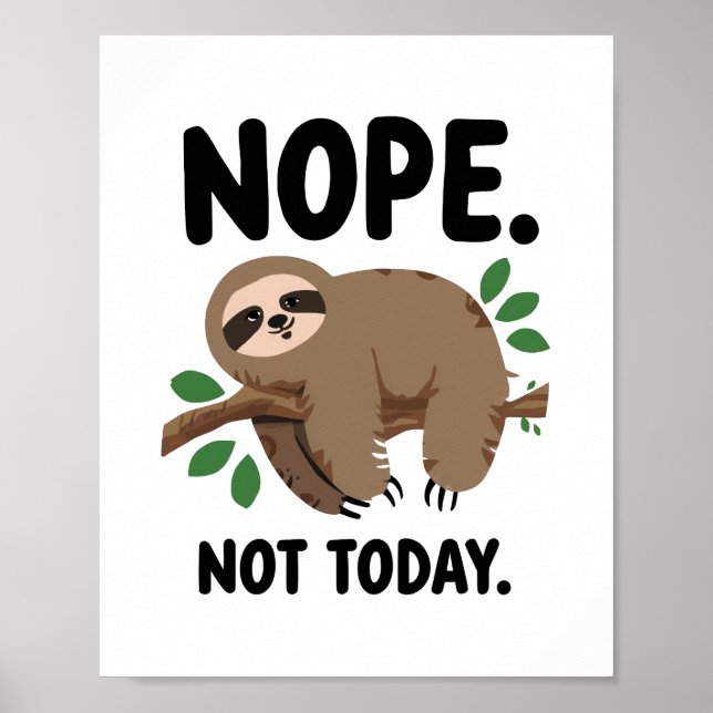 Poster Relatable Tired and Moody Quote (Frente)