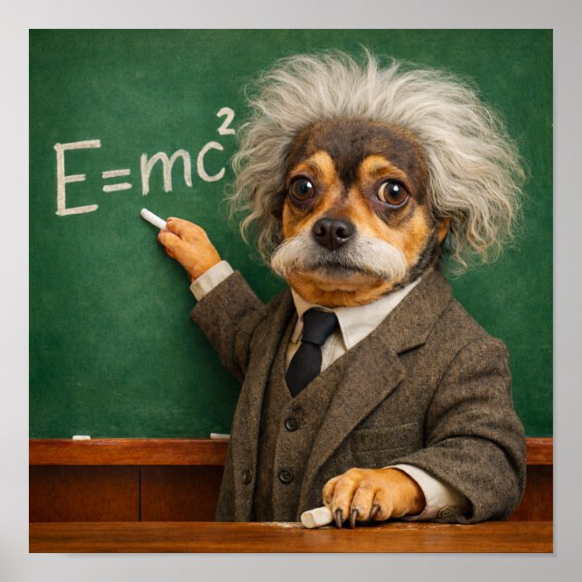 Poster "Relativity Speaking" (Frente)