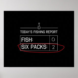 Poster Relatório de hoje da pesca