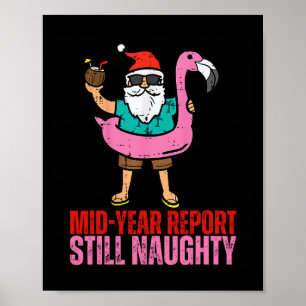 Poster Relatório de meio do ano Ainda travesso Natal em j