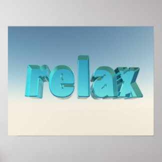 Poster relax