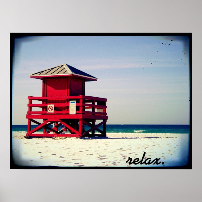 Pôster relax. (Frente)