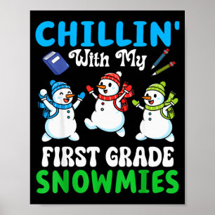 Poster Relaxando Com Meus Amigos de Primeiro Ano no Inver
