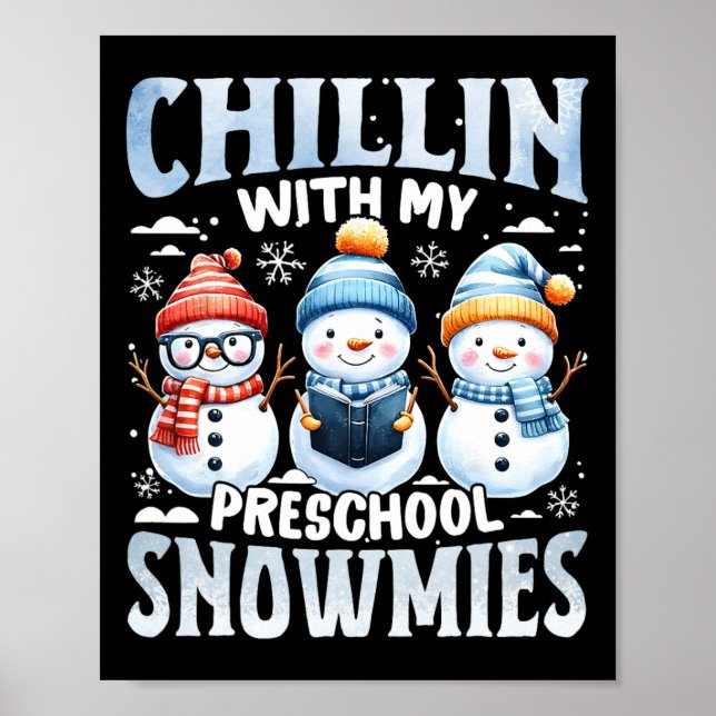 Poster Relaxando Com Os Presentes De Natal Das Minhas Com (Frente)