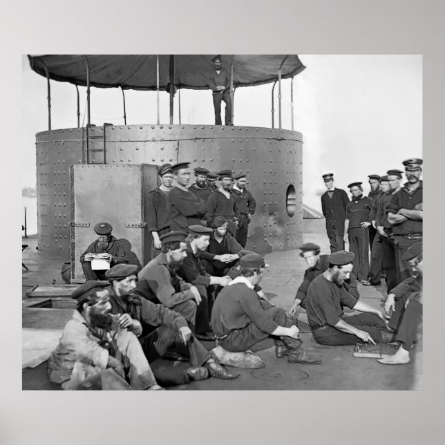 Poster Relaxando no monitor (Frente)