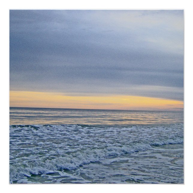 Pôster Relaxando o Sol pelo Mar (Frente)