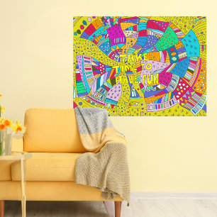 Poster Relaxe divirta-se Chill Out Sayings