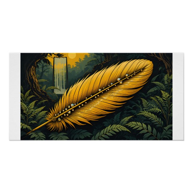 Pôster Relic da Floresta Antiga (Frente)