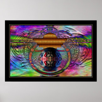 Pôster Relic Psicodélico.