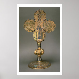 Pôster Relicário do Monstrance de St Francis de Assisi,