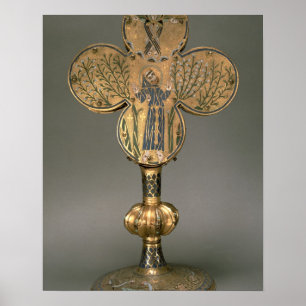Pôster Relicário do Monstrance de St Francis de Assisi,