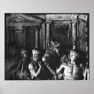 Poster Relief depicting preparations for a sacrifice