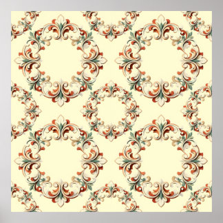 Poster relief medallion