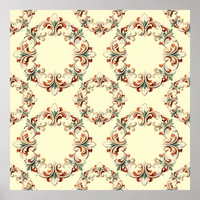 Poster relief medallion (Frente)