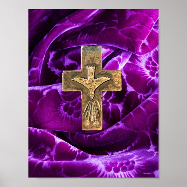 Poster Religião cristã cruza o Espírito Santo (Frente)
