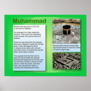 Poster Religião, Islão, Muhammad