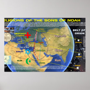 Poster Religiões do Filho de Noah