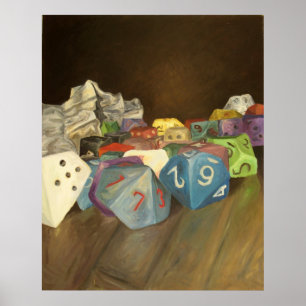 Pôster relíquias sagradas do jogador