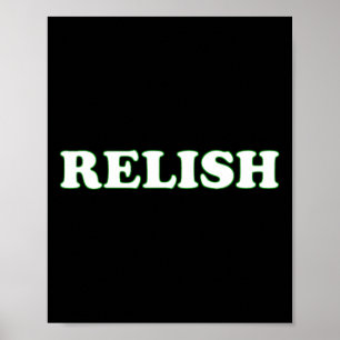 Poster Relish Halloween Casais Figurume Finge que sou Rel