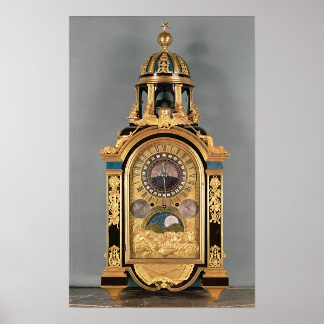 Pôster relógio astronômico (Frente)