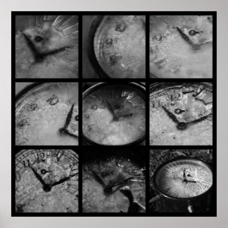 Pôster Relógio Congelado