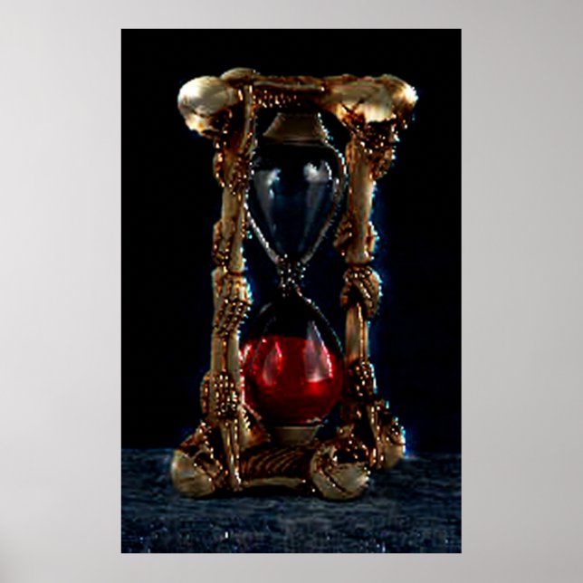 Poster Relógio da Vida (Frente)