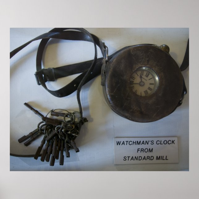 Pôster Relógio de Bodie Watchman e Chaves (Frente)