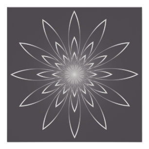 Pôster relógio de quartzo do enfumaçado