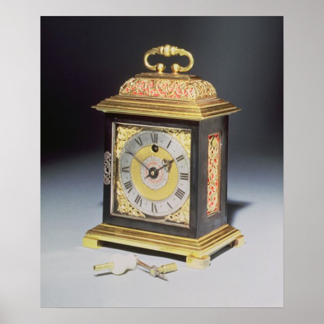 Poster Relógio do suporte miniatura (Frente)