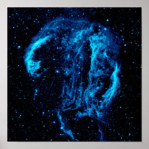 Poster Remanescente de supernova da nebulosa do Loop do C