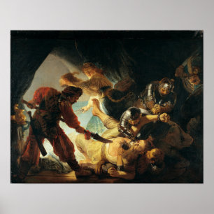 Poster Rembrandt - Cegueira De Samson