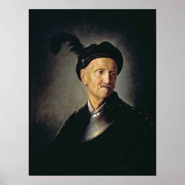 Poster Rembrandt - Homem Na Armadura (Frente)
