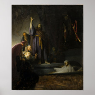 Poster Rembrandt - Levantamento De Lázaro