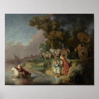 Poster Rembrandt - O rapto de Europa (1632)