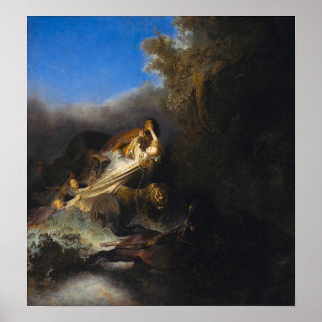 Poster Rembrandt - Proserpina (Frente)