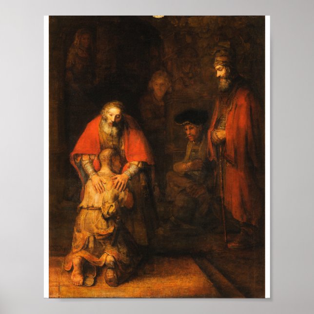 Poster Rembrandt - Regresso Do Filho Prodígio (Frente)