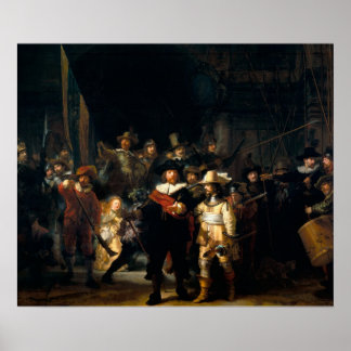 Poster Rembrandt Van Rijn, The Night Watch