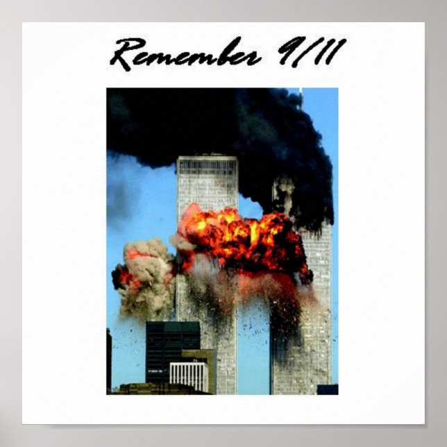 Poster Remember 9/11 (Frente)