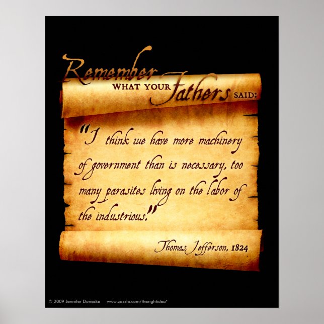 Poster - Remember What Your Fathers Said (Frente)