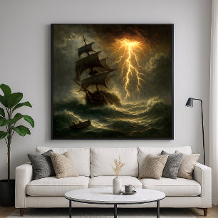 Poster Remessa de Tempestade de Relâmpago