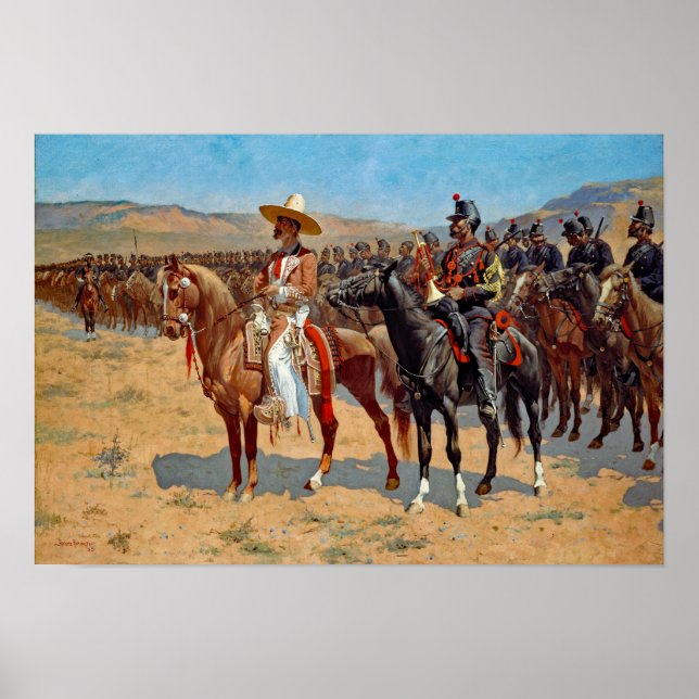 Poster Remington, A Grande Pintura Mexicana (Frente)