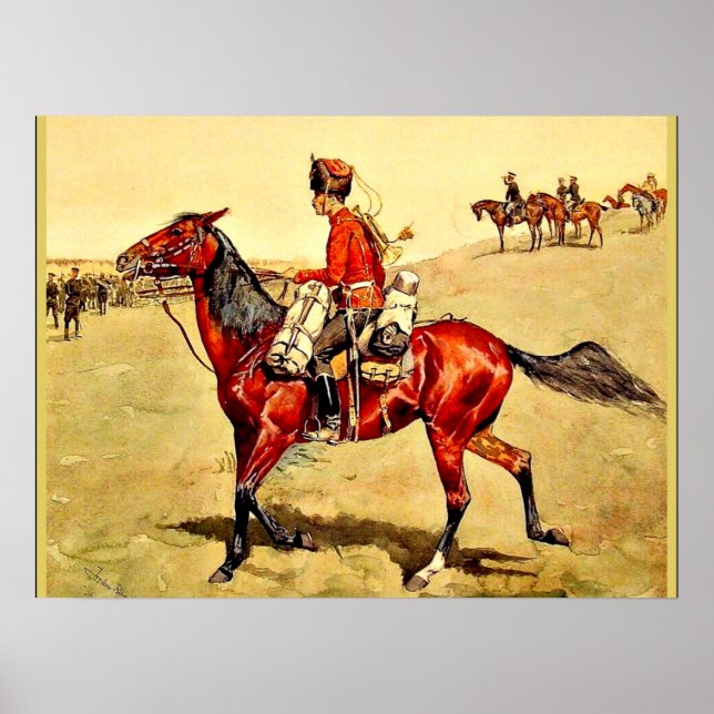 Poster Remington - Hussar Russian Guard Corps (Frente)