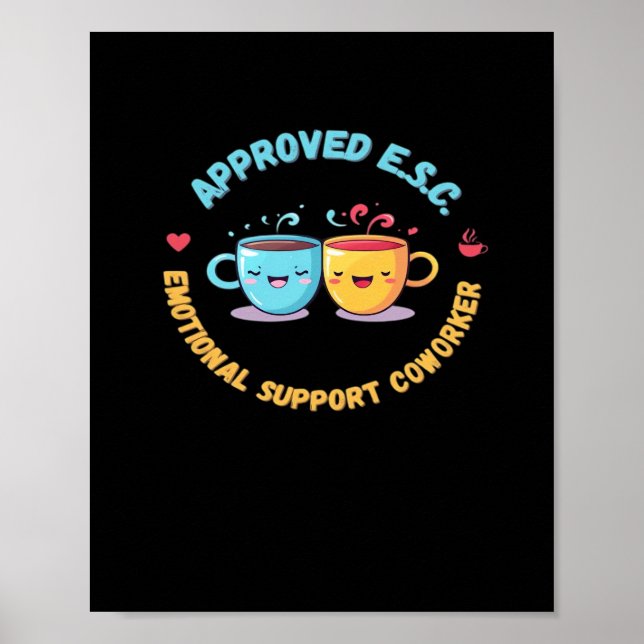 Poster Remoção Clássica de Colaborador de Ajuda Emocional (Frente)