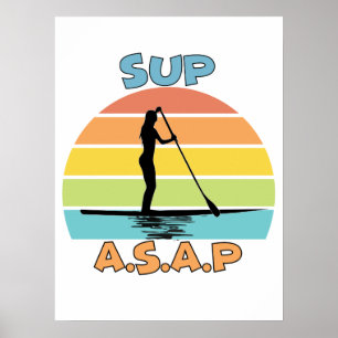 Poster Remoção de Posição para Cima do SUP ASAP