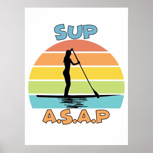 Poster Remoção de Posição para Cima do SUP ASAP (Frente)