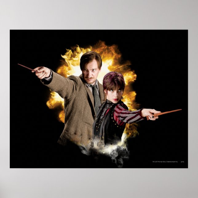 Poster Remus Lupin e Ninfadora Tonks-Lupin (Frente)
